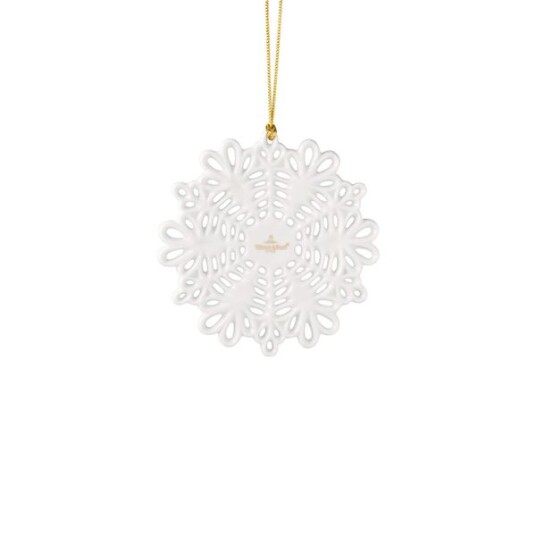Villeroy & Boch Christmas Classic juletrepynt snøflak 10 cm Villeroy & Boch Christmas Classic juletrepynt snøflak 10 cm