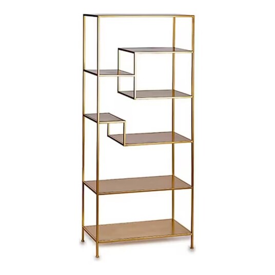 Bokhylla Metall 30 x 170 x 75 cm