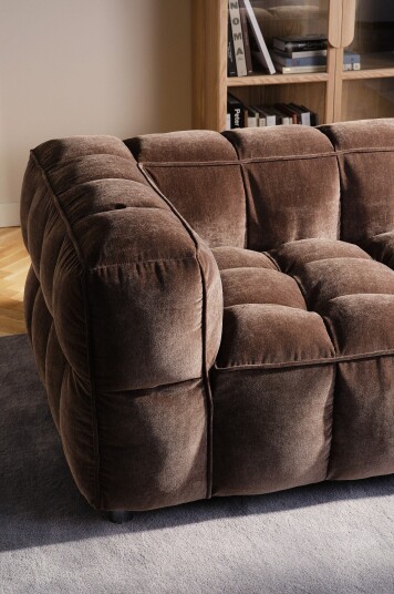 Jotex Sofamodul Venstre Varm gråbrun MEDFORD 1735963030