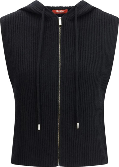 Max Mara Studio Dame Strikkevarer Svart S,
