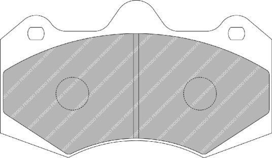 Bremseklosser FERODO RACING FRP3084R