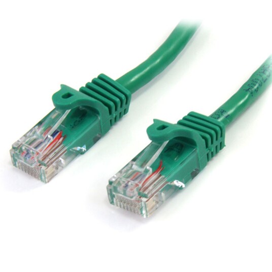 StarTech Patchkabel Cat5e Snagless 3 m Grønn StarTech Patchkabel Cat5e Snagless 3 m Grønn