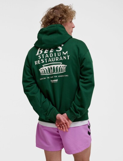 Hummel Hmlloose Hoodie Bees Stadium   Green   M
