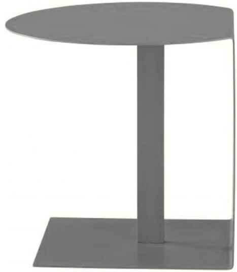 Ligne Roset - Oda Occasional Table Argile Lacquer Sidebord Christian Werner Beige Metall