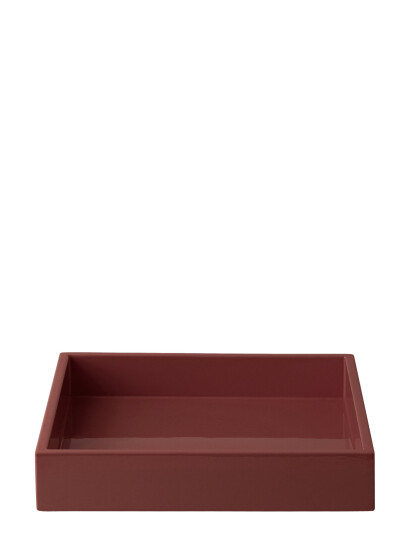 Mojoo Lux Lak Bakke   Red   19X19X3.5CM