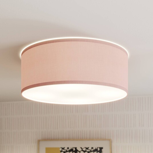 TK Lighting Rondo Kids taklampe Ø 38 cm rosa