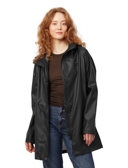Ilse Jacobsen Raincoat Black 38