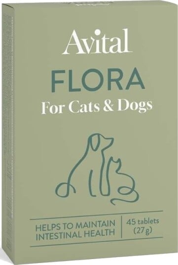 Avital Flora Tabletter 45 Stk