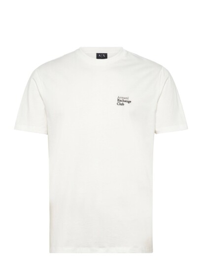 Armani Exchange T Shirt Cream XS