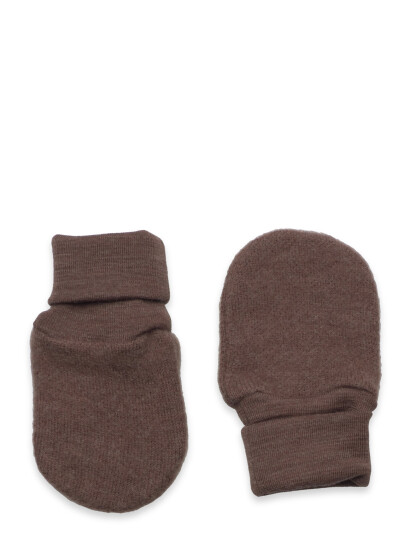 Fixoni Mittens - Single Layer - Brown - 3-6M