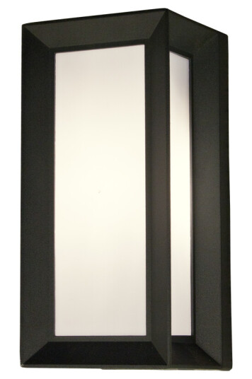 Aneta Lighting Box vegglampe utendørs IP44 E27 - Mørk grå Aneta Lighting Box vegglampe utendørs IP44 E27 - Mørk grå