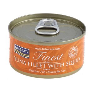 Fish4Cats Våtfor Katt Finest Tunfisk Og Akkar 70 Gram