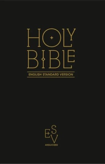 Holy Bible: English Standard Version (Esv) Anglicised Black Gift And Award Edition Av Collins Anglicised Esv Bibles