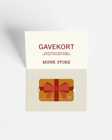 Munk Store Gavekort Email