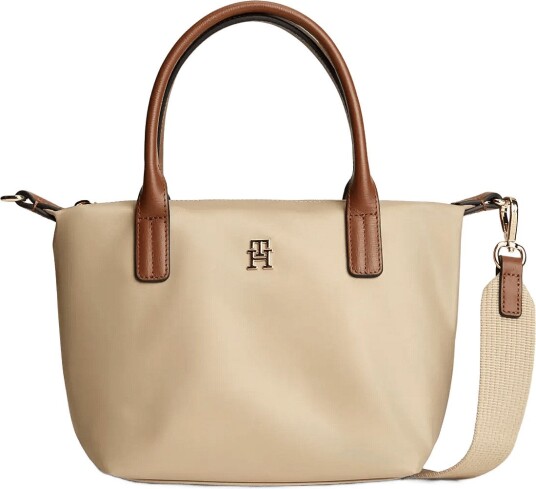 Tommy Hilfiger Popette Mini Tote   Beige   ONE SIZE
