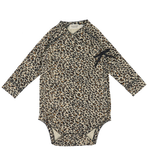 MarMar Body L/æ Leo Belita Brun Leopard MarMar 50 Langermet Body Beige