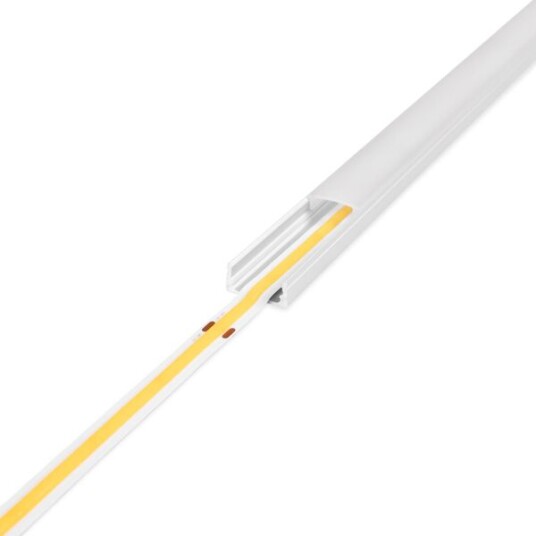 Aluminiumsprofil for LED stripe AGGE Surface utenpåliggende Sølv 200 cm Aluminiumsprofil for LED stripe AGGE Surface utenpåliggende Sølv 200 cm