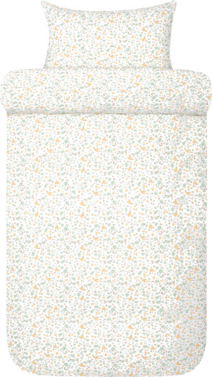 Høie of Scandinavia Clara Seersucker Bed Set - Green - 140X200/50X70 Høie of Scandinavia Clara Seersucker Bed Set - Green - 140X200/50X70