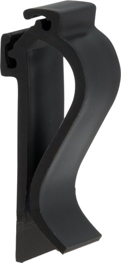 Securit Tag Hld Cp Svart Plastikk 247 Mm 150 Mm 2,8 Cm 6 Stykker