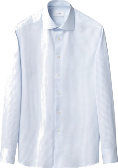 Eton Herre Skjorter Blå 3XL,