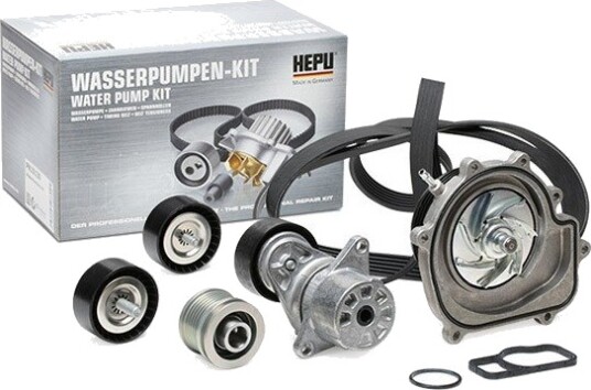 Vannpumpe + kileremsett HEPU PK15130