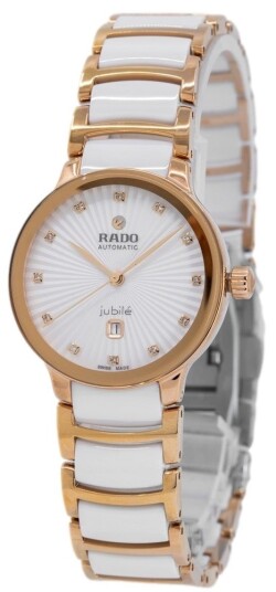 Rado Dameklokke R30019744 Centrix Hvit/Keramik Ø30.5 mm Rado Dameklokke R30019744 Centrix Hvit/Keramik Ø30.5 mm