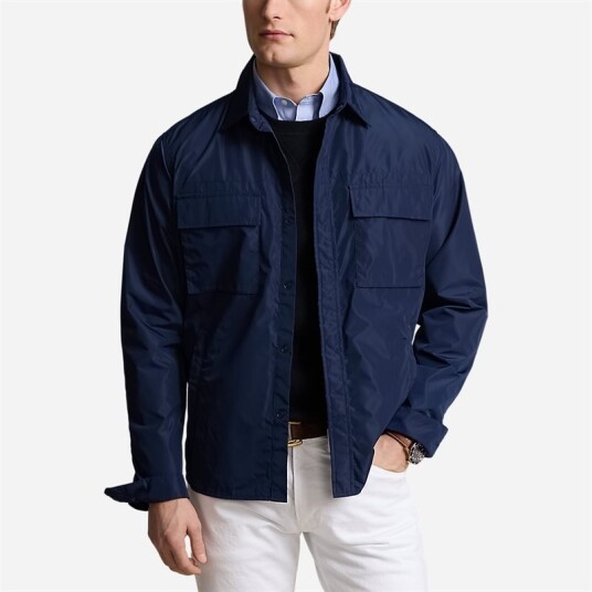 Utility Shirt Jacket Newport Navy
