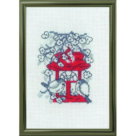 Permin broderisett Matbrett 10x15cm