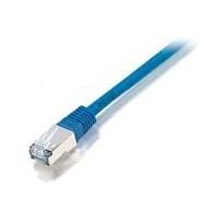 EQUIP Patchkabel C5e SF/UTP 0.25m blau