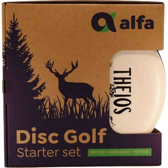 Alfa Disc Alfa 3 disc Starter Set Assorted Colors One size Alfa Disc Alfa 3 disc Starter Set Assorted Colors One size