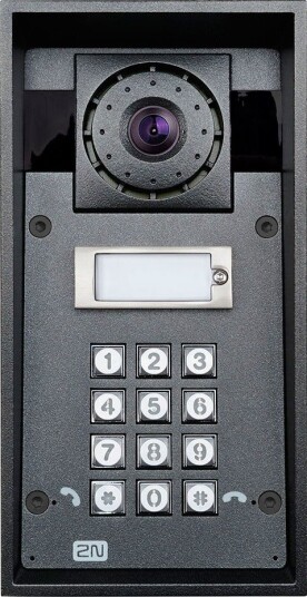 2N Porttelefon IP Force Med RFID-Leser (1 Knapp/Hd-Kamera/Numerisk Tastatur)