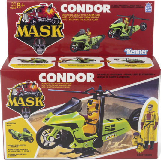 M.A.S.K. Condor Vehicle with Figure Set M.A.S.K. Condor Vehicle with Figure Set