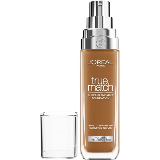 L'Oréal Paris True Match Foundation 8N Cappuccino Dore 30ml - Flytende, Glans for Sensitiv Hud