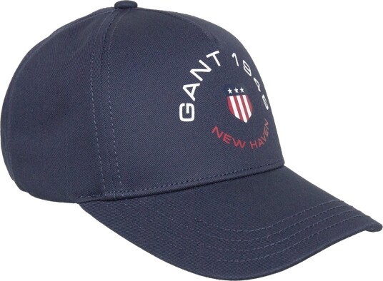 GANT Unisex Graphic Twill Cap Navy S/M GANT Unisex Graphic Twill Cap Navy S/M