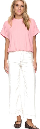 Nümph Nuleah Boxy Tee Pink S