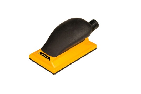 Mirka Håndslipestøtte 70x125mm Gult håndtak 13H Mirka Håndslipestøtte 70x125mm Gult håndtak 13H