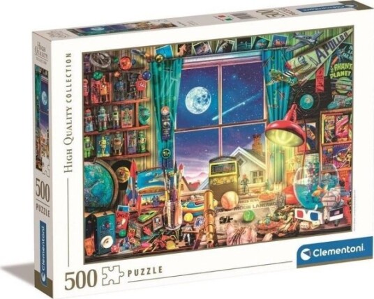 Clementoni Cle Puzzle 500 Hq To The Moon 35148
