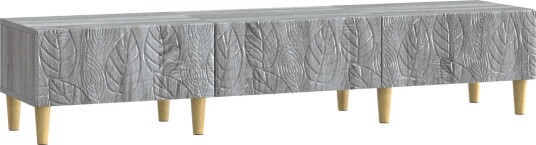 TV skap 147 x 34,5 x 30 cm Grå Sonoma Konstruert tre TV skap 147 x 34,5 x 30 cm Grå Sonoma Konstruert tre