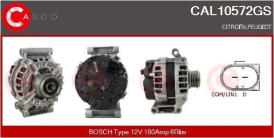 CASCO CAL10572GS Dynamo CASCO CAL10572GS Dynamo