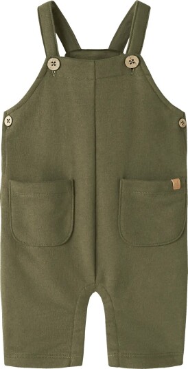 Lil"Atelier Nbmilondon Ran Loose Sweat Overall Lil Khaki green 62