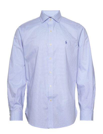 Polo Ralph Lauren Custom Fit Tattersall Poplin Shirt Blue 39.5 Polo Ralph Lauren Custom Fit Tattersall Poplin Shirt Blue 39.5