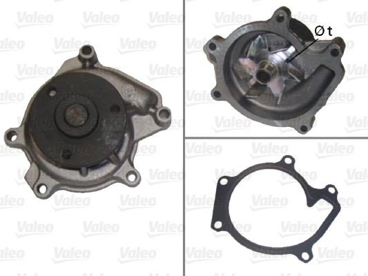 VALEO 506707 Vannpumpe VALEO 506707 Vannpumpe
