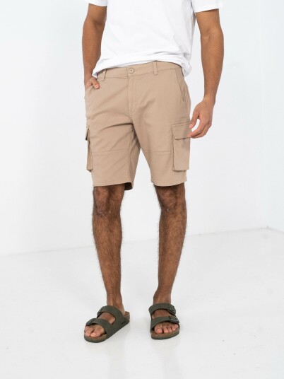 Only & Sons Cam Stage Cargo Shorts Beige S Only & Sons Cam Stage Cargo Shorts Beige S