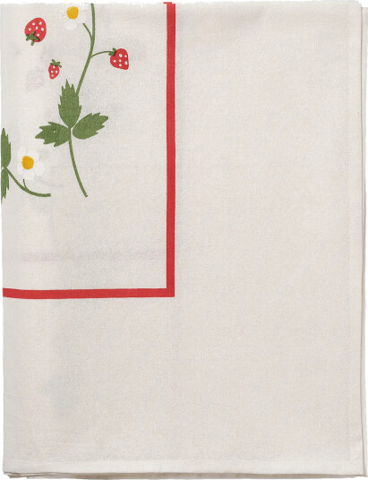 Pick a Poppy Wild Strawberry duk Red 350x150 cm