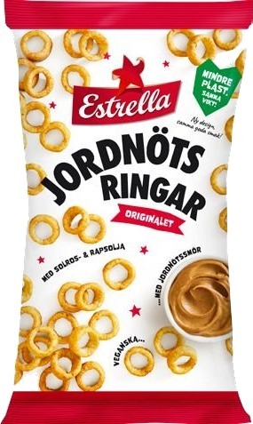 Estrella Jordnöts Ringar Original 175 gram