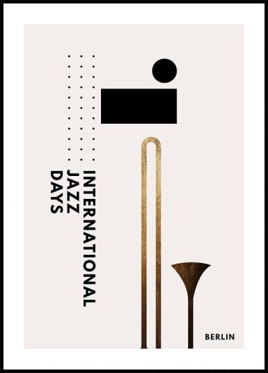 Jazzy Days 3 Plakat / 100x150cm