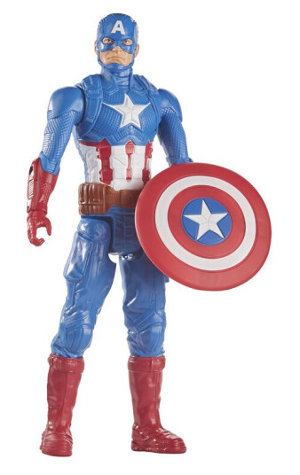 Disney Marvel Avengers Captain America 30 cm Samlefigur i Plast Disney Marvel Avengers Captain America 30 cm Samlefigur i Plast