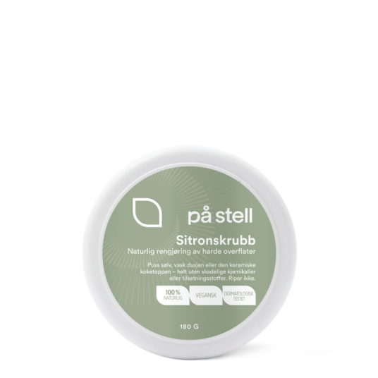 På Stell På Stell Sitronskrubb 180g På Stell På Stell Sitronskrubb 180g