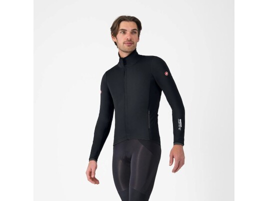 Castelli Alpha 150 sykkeljakke light black/black herre