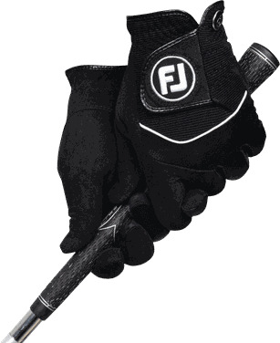 Footjoy RainGrip Pair, golfhansker, herre Black ML Footjoy RainGrip Pair, golfhansker, herre Black ML